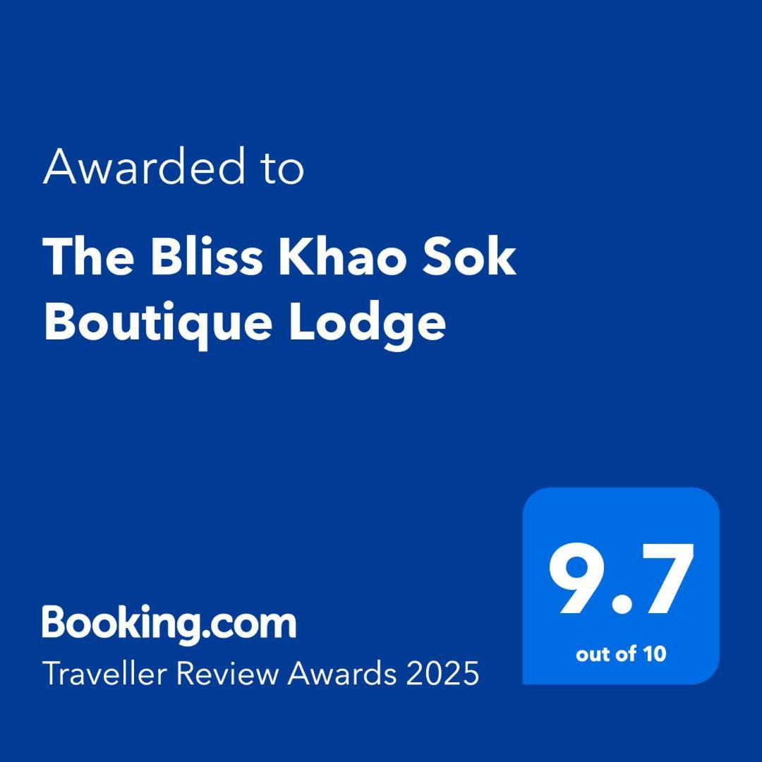 The Bliss Khao Sok Boutique Lodge Khao Sok National Park Exteriér fotografie